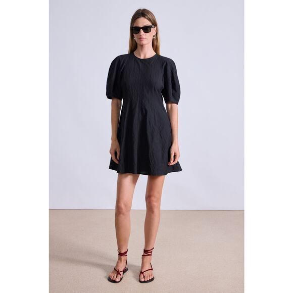 Apiece Apart Dresses & Skirts - Apiece Apart Bettina Mini Dress in Black 00